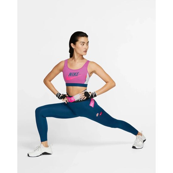 EUC Nike One Luxe Icon Clash Valerian Blue 7/8 Dri-FIT Training Leggings Small - Picture 16 of 16